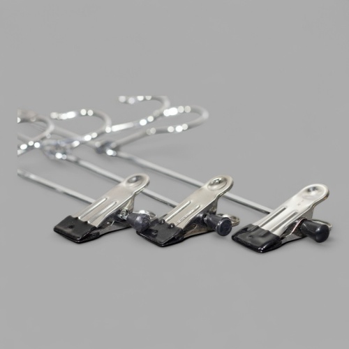 8883(А018) Вешалка с зажимами хромированная 350 мм фото 3 8883(А018) Вешалка с зажимами хромированная 350 мм фото 3